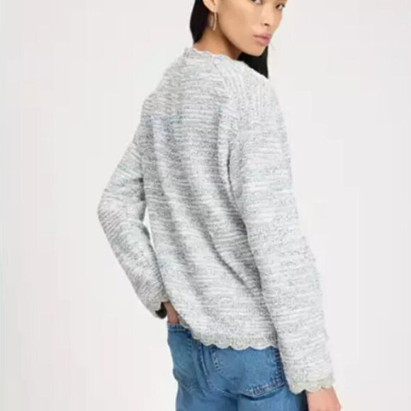 kate spade Scalloped Tweed Cardigan NWT MSRP $448 - Picture 4 of 9